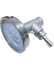 HomeBrewStuff Inline Thermometer for Wort Chiller and Kettles