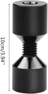 tooloflife 1-1/8" Two Hole Flange Alignment Pin 6061 Aluminum Black Detachable view 6