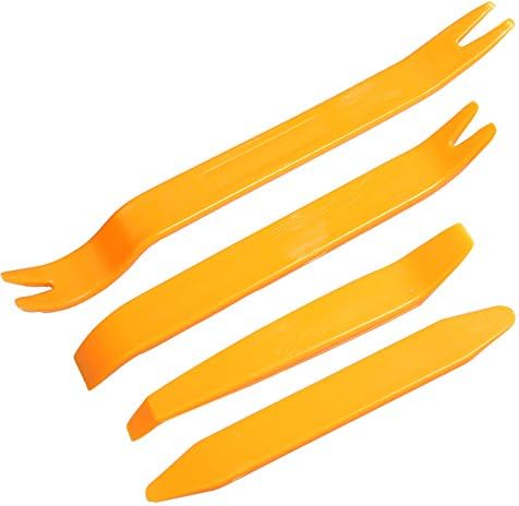 Prime Autobots Auto Door Clip Panel Trim Removal Tool Kits for Car Dash Radio Audio Installer Pry Tool 4Pcs