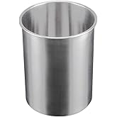 Hemoton Stainless Steel Wine Chiller Ice Bucket 2.5L Capacity Single Bottle Cooler Silver Rust-Resistant for Parties Dining and Cocktail Bars