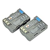 DSTE® 2x EN-EL3E Replacement Li-ion Battery for Nikon D70 D70S D80 D90 D100 D200 D300 D300S DSLR D700 Camera as ENEL3E