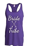 Artix Bride Tribe Arrows in White Wedding Gifts Ladies' Slim Fit Racerback Tank