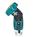 45 Metal Hose Elbow, Heavy Duty Hose Adapter and Angle Connector with Water Shut Off Valve