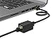 RJ45 Coupler, 6 Pack in Line Coupler Cat7 Cat6 Cat5e Ethernet Cable Extender Adapter Female to Female Ethernet Cable Coupler (Black-6 Pack)