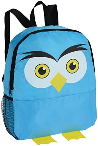 Children's Animal Backpack Tote Bag w/ 3-Dimensional Features (Owl)
