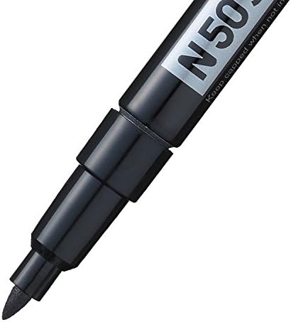 Pentel N50S Bullet Tip Permanent Marker - Black (Pack of 12), 1 count (Pack of 12) - Image 5