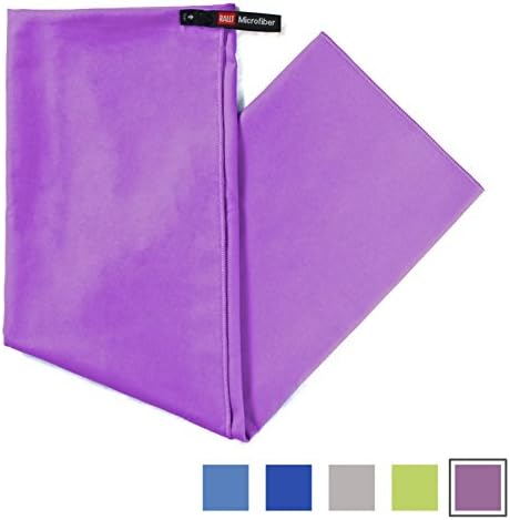 Rallt Camping Travel Towel - 30" x 60" Compact Quick Dry Microfiber - Great for Sports, Swimming, Backpacking, Hiking, Gym, or Camp