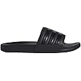 adidas Adult Adilette Comfort Slides Core Black/Core Black/Core Black 7