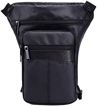 Genda 2Archer Nylon Outdoor Sport Tactical Drop Leg Bag Waist Pack(Black)