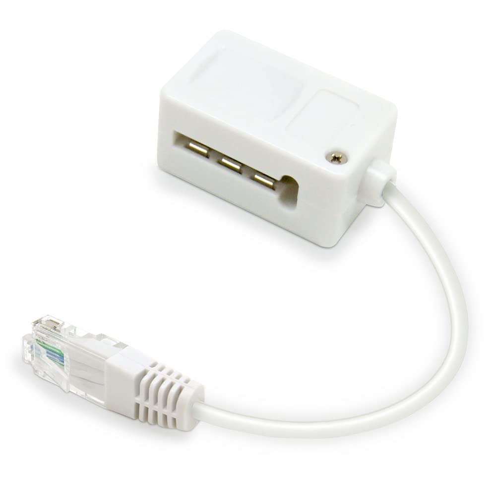 Waytex 39341 Adapter, Connect your phone with the PTT plug to an RJ45 jack