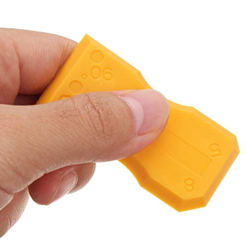 10 Pcs Caulking Tools Kit Corner Angle Glass Scraper Caulk Remover & Caulk Caps Cleaning Set
