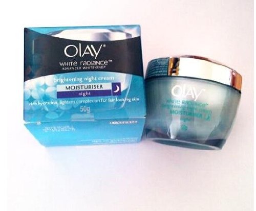 olay white radiance brightening night cream review