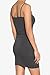 TheMogan Women's Sleeveless Spaghetti Strap Cotton Long Cami Mini Bodycon Slip Dress
