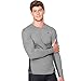 Champion Men's Powertrain Long Sleeve T-Shirt, Oxford Gray/Granite Heather, X-Large