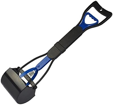 Top McKinley Dog Pet Pooper Scooper Jaw Poop Scoop Clean Pick Up Waste 24 Blue Colour