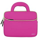 Evecase All-New Fire HD 10 2017 Sleeve, Ultra Portable Carrying Neoprene Case Bag w/Dual Handle and Accessory Pocket for Amazon Kindle Fire HD 10 Tablet 10.1