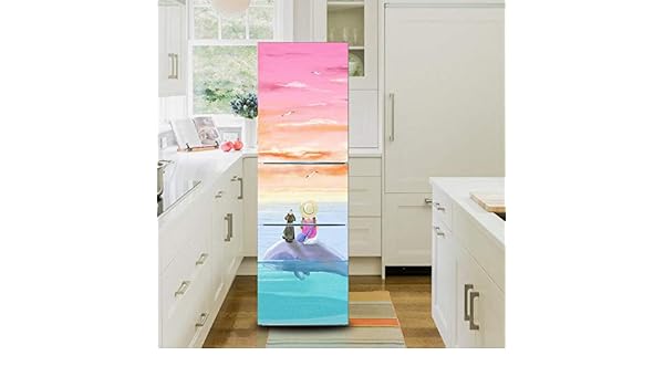 Vakiko Creativo Reformado Pegatina Puerta Refrigerador Cuadro ...