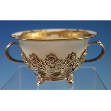 Chrysanthemum by Tiffany & Co. Sterling Silver Bouillon Cup w/Gold Liner (#2131)
