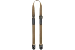 Peak Design Leash Camera Strap - Configurable as a Sling, Neck, Shoulder Strap or Safety Tether, Adjustable, Compact