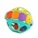 Bright Starts Flexi Ball Caterpillar Easy-Grasp Rattle Toy, Newborn and up