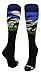 MadSportsStuff Wild T-Rex Dinosaur Socks Over The Calf