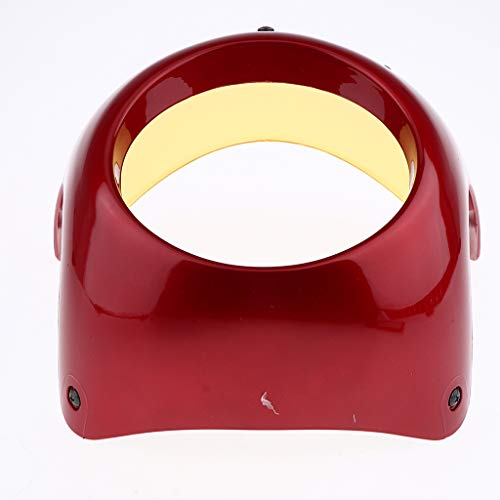 image for B Blesiya Motorcycle 7 inch Retro Headlight Fairing Windscreen Windshi