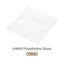Rebower 8 x 8 Inch UHMW Polyethylene Sheets, 5/32