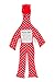Dammit Doll - Classic Dammit Doll - Pois Fous - Red with White Dots, Red Hair - Stress Relief, Gag Gift