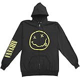 Zip Hoodie: Nirvana - Smile Size L