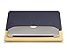 MacBook Air 13 inch Laptop Case Sleeve with Stand, OMOTON Wallet Sleeve Case for MacBook Air 13 inch (2017 Version Only), Ultrathin Carrying Bag with Stand, Navy Blue