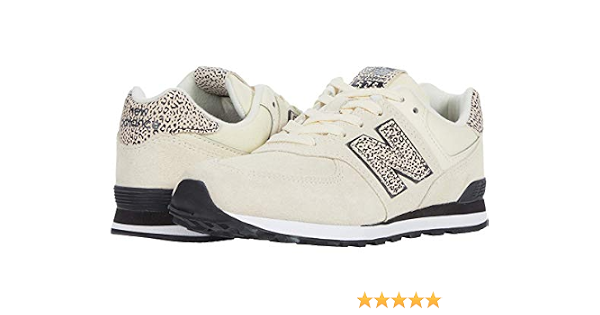 574 Animal Print (Big Kid) Angora 