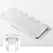 RioRand Camping Stove Windscreen 12 Plates Ultralight Folding Camp Stove Windscreen Portable Camping Stove Windshield Use Alcohol Stoves Other Backpacking Stoves Butane Stovesthumb 1
