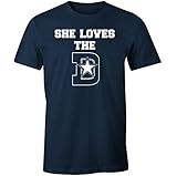 Tainted Apparel Dallas She Loves the D Men's T Shirt