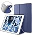 iPad Pro 10.5 Case 2017 Released, DTTO Smart Cover Case with Ultra Slim Lightweight Anti-Scratch Non-Slip Flexible Soft TPU Back Cover for iPad Pro 10.5 inch 2017[Auto Sleep/Wake],Navy Blue