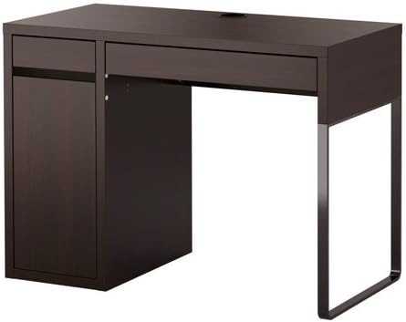 Ikea Adjustable Computer Desk, black-brown 41 3/8x19 5/8 ", 426.141423.1814