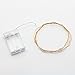 Cooo Led Fairy Lights Battery Operated String Lights, 16 Pack 20 Mini Led Firefly Starry Fairy String Christmas Lights 7.2Ft Silver Wire Small Rice Light for Wedding Bedroom Party Decor - Warm White
