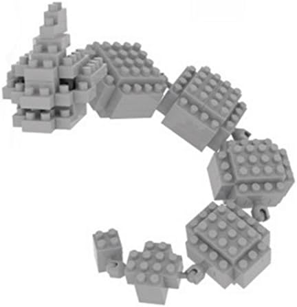 Pokemon Onix figure. Miniblocks assembly kit. 135 miniature blocks.