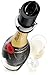 Vacu Vin Premium Champagne Bottle Stopper & Server - Preserve Bubbles for Up to a Week with Airtight Seal - Easy To Use, No Spill & Non-Drip Pouring - Kitchen Bar Counter Essentials