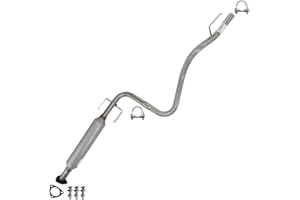 Northeastern Exhaust | Stainless Steel Exhaust Resonator Pipe Compatible for 2003-2004 Saturn Ion 2.2L | Free Gasket Clamp, Bolts, and Nuts Included | Automotive Replacement Part | Direct-Fit