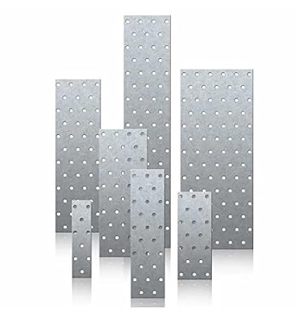 25 Stück Lochplatte 80 x 200 x 2.0