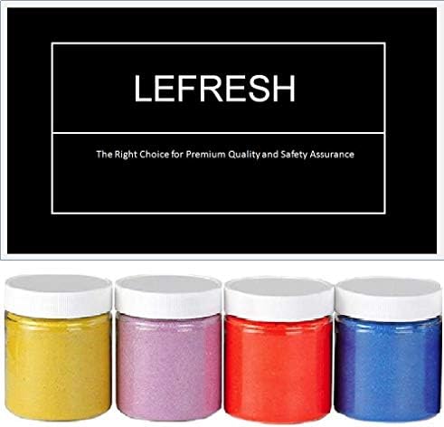 LeFresh 12 pack clear travel size slime container with airtight Leak proof small slime foam balls plastic containers with lids for homemade DIY slime, foamballs and for kids (12 pack (6 oz))