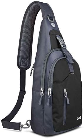 CARQI Sling Bag Shoulder Backpack Crossbody Purse for Hiking Camping