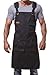 ARAWAK BRAVE Apron Chef Kitchen BBQ Grill Light Towel Loop + Quick Release Buckle + Tool Pockets Adjustable M to XXL (Work Apron)