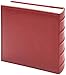 Golden State Art, Red Photo Album for 200 4x6 Pictures with Memo, Faux Leather Cover