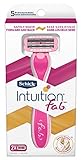Schick Intuition f.a.b. Womens Razor with 1 Razor Handle and 2 Razor Blade Refill