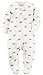 Carters Baby Boys Terry Zip-Up Sleep & Play (6 Months, Grey Elephants)