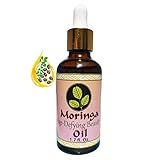 MORINGA AGE DEFYING BEAUTY OIL 1.7 oz Smooths & Nourishes Skin, Rich in Antioxidants & Nutrients, It Penetrates Deeply for Rich Benefits with Organic Moringa Oil & 14 Essential Healing Oils
