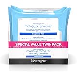 Neutrogena  Makeup Remover Cleansing Towelettes &amp; Wipes, Fragrance Free, 25 Count, 2 Packs
