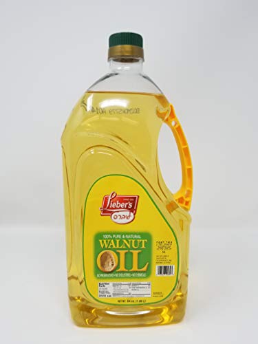 Lieber's Walnut Oil, Kosher For Passover, 64 Ounce Bottle