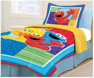 Amazon.com: Sesame Street Twin Bed Set : Home & Kitchen
